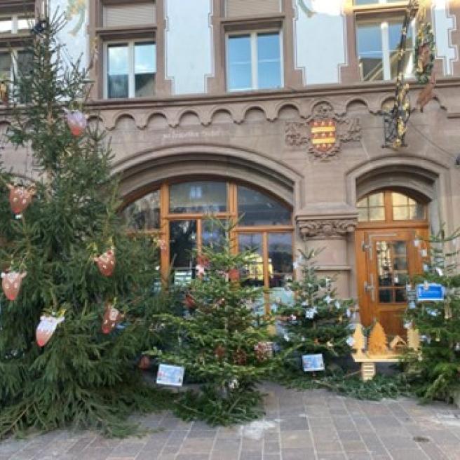 Dekoration Weihnachtsb&auml;ume